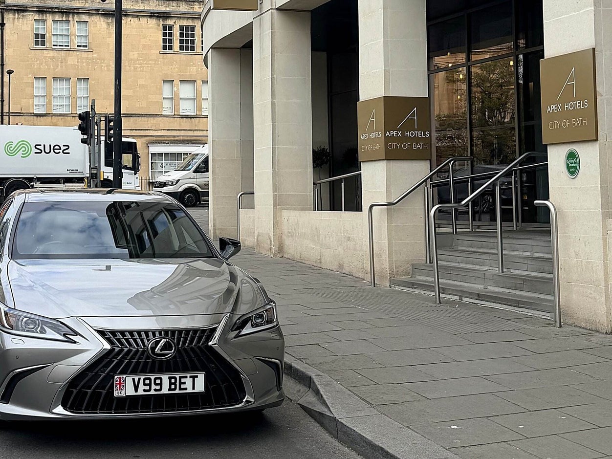 Beyond Elite Travel chauffeur car in Bath for a fixed-price transfer to Heathrow Airport