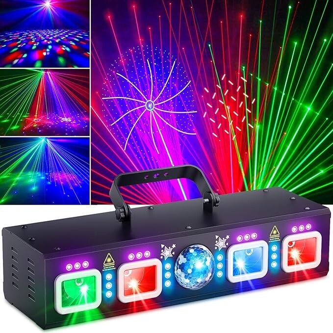 Laser light show machine