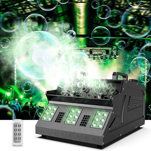 Fog & bubble machine
