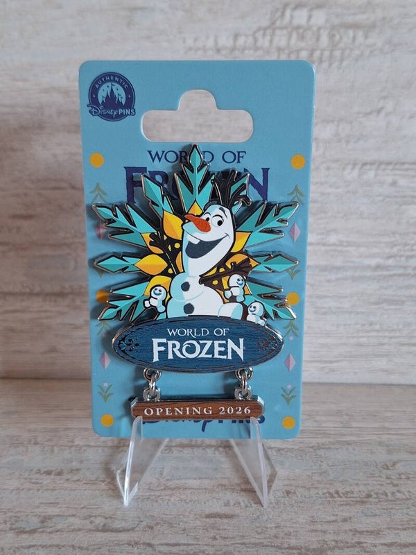 PIN'S " WOLRD OF FROZEN "