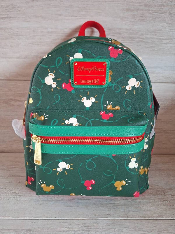 Sac à dos Loungefly - " MICKEY MOUSE HOLIDAY LIGHTS "