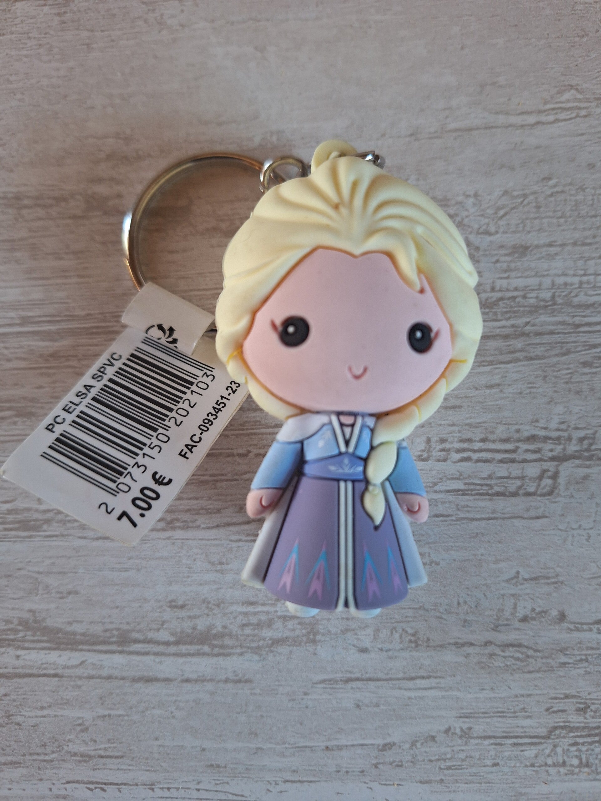 PORTE CLE  " ELSA " REINE DES NEIGES