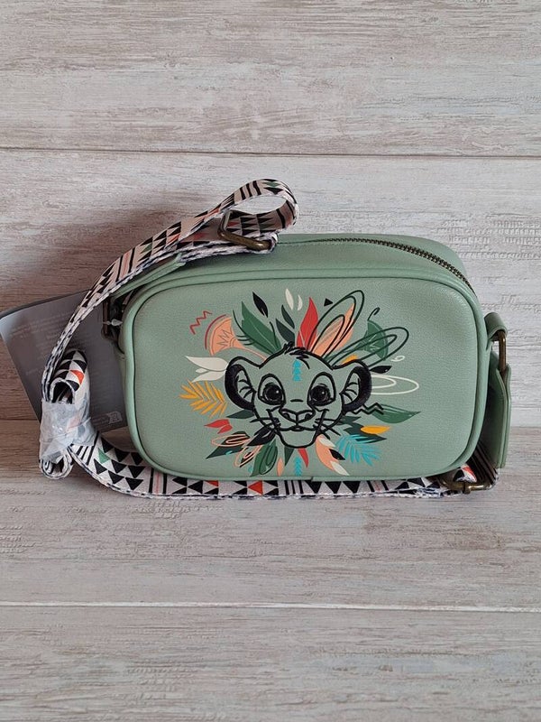 SAC A BANDOUILIERE " SIMBA CAMERA " Roi lion .
