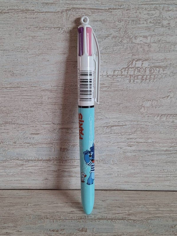 BIC 4 COULEURS " STITCH PARIS "