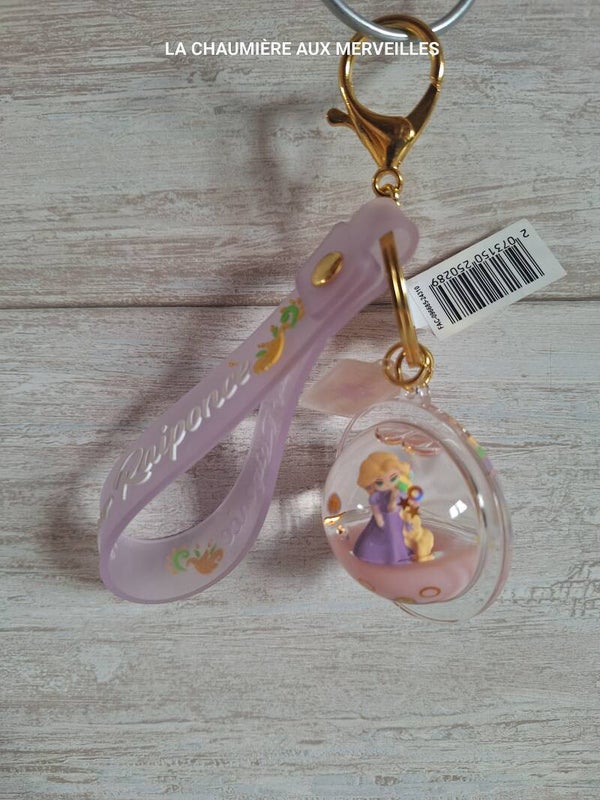 PORTE CLE FLOTTANT PRINCESSE " RAIPONCE "