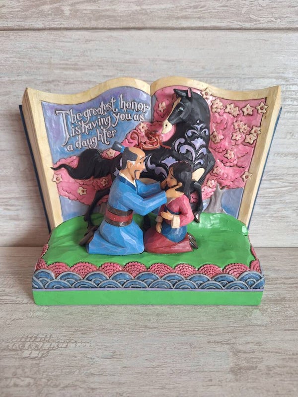 FIGURINE " MULAN " STORYBOOK