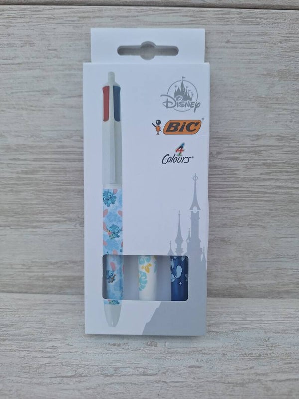 BIC 4 COULEURS "  STITCH ".