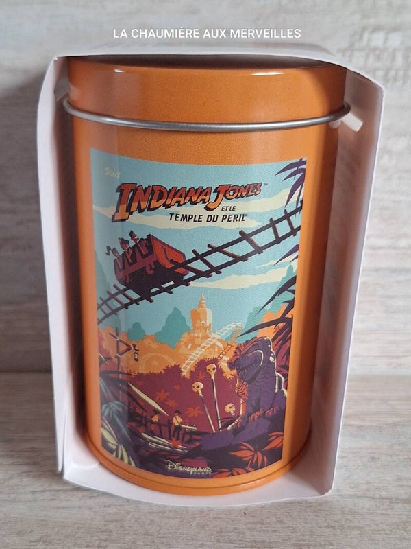 BOUGIE PARFUMEE " INDIANA JONES ET LE TEMPLE DU PERIL "