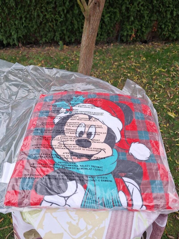 COUSSIN " MICKEY ET MINNIE NOEL "