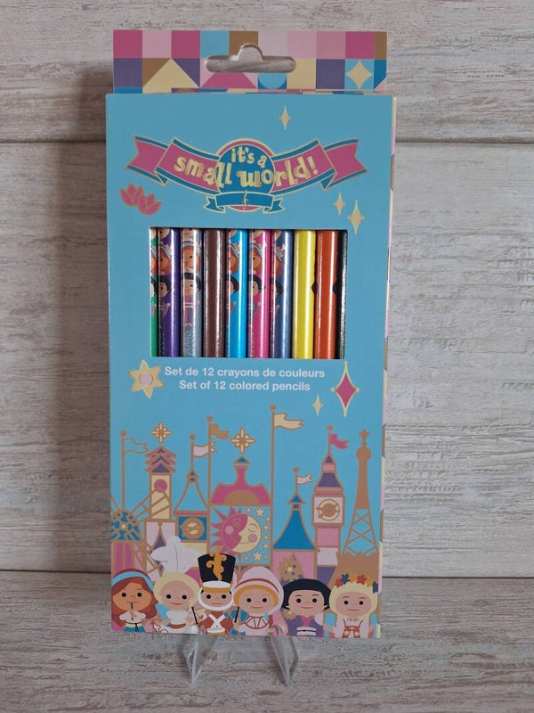 CRAYONS DE COULEURS " IT'S A SMALL WORLD "