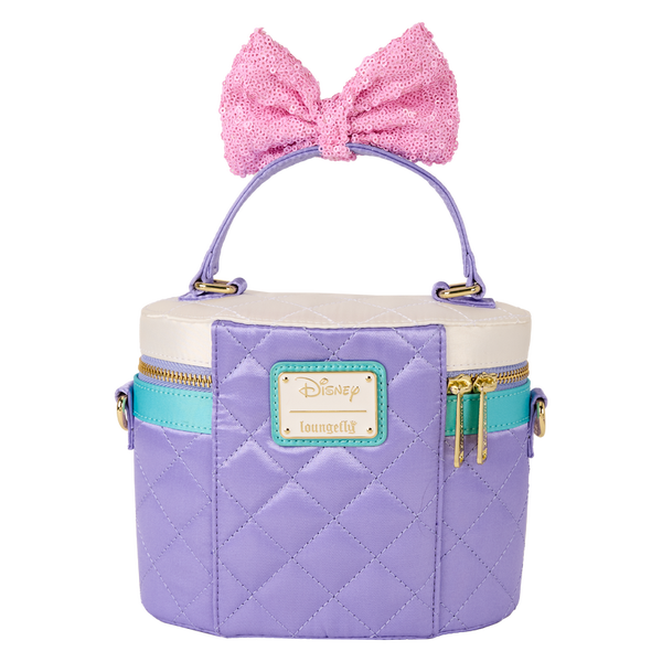 Sac à bandouilière LOUNGEFLY - "DAISY 85ème anniversaire" Matelassé et pailleté .