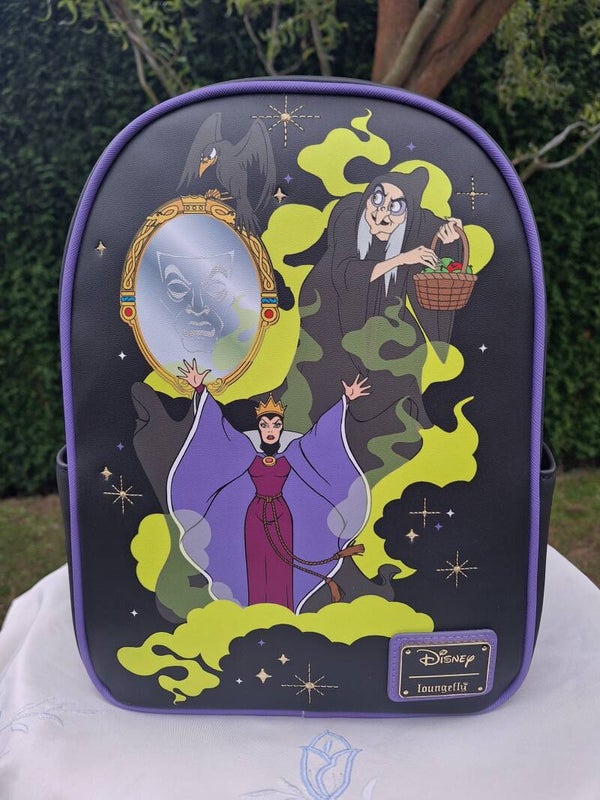 Sac à dos LOUNGEFLY - LES VILAINS  "LA MECHANTE REINE DE BLANCHE NEIGE"