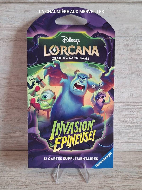 BOOSTER LORCANA " INVASION EPINEUSE "