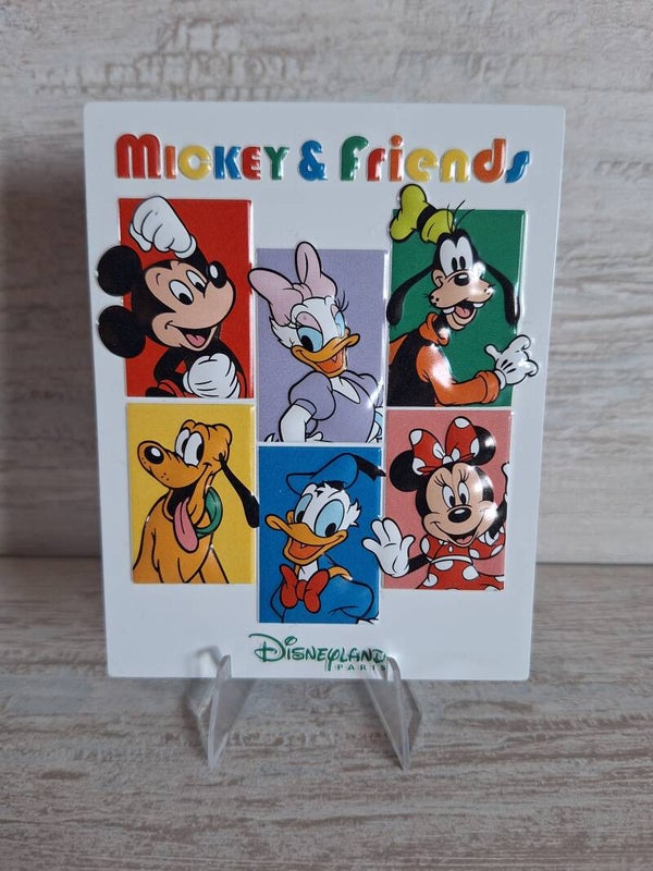 MAGNET DISNEYLAND PARIS " MICKEY & FRIENDS "