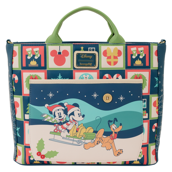 Sac à dos Loungefly TOTE BAG CONVERTIBLE " MICKEY & MINNIE "