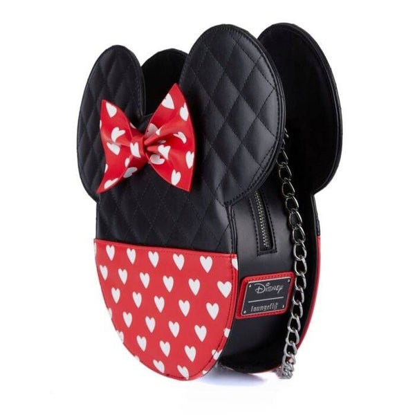 Sac à bandouilière LOUNGEFLY -  "MICKEY ET MINNIE"