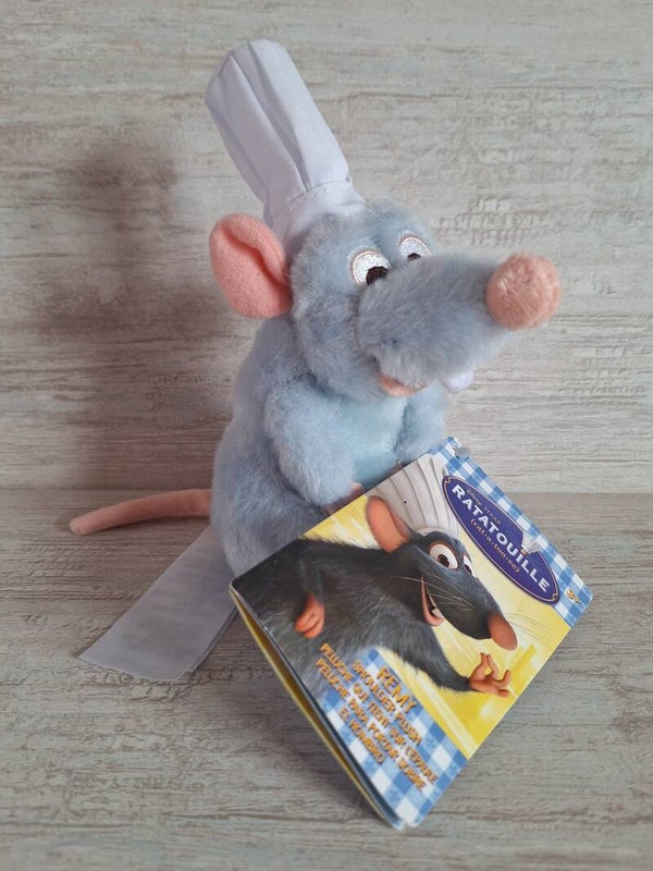 PELUCHE D'EPAULE DISNEYLAND PARIS " REMY " RATATOUILLE