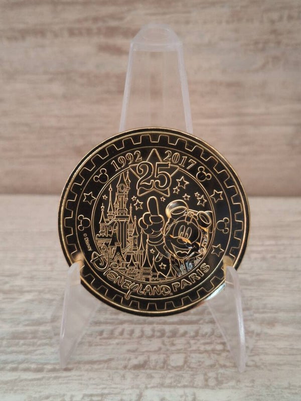 MONNAIE DE PARIS DISNEYLAND " MICKEY 25 ANS 2017"