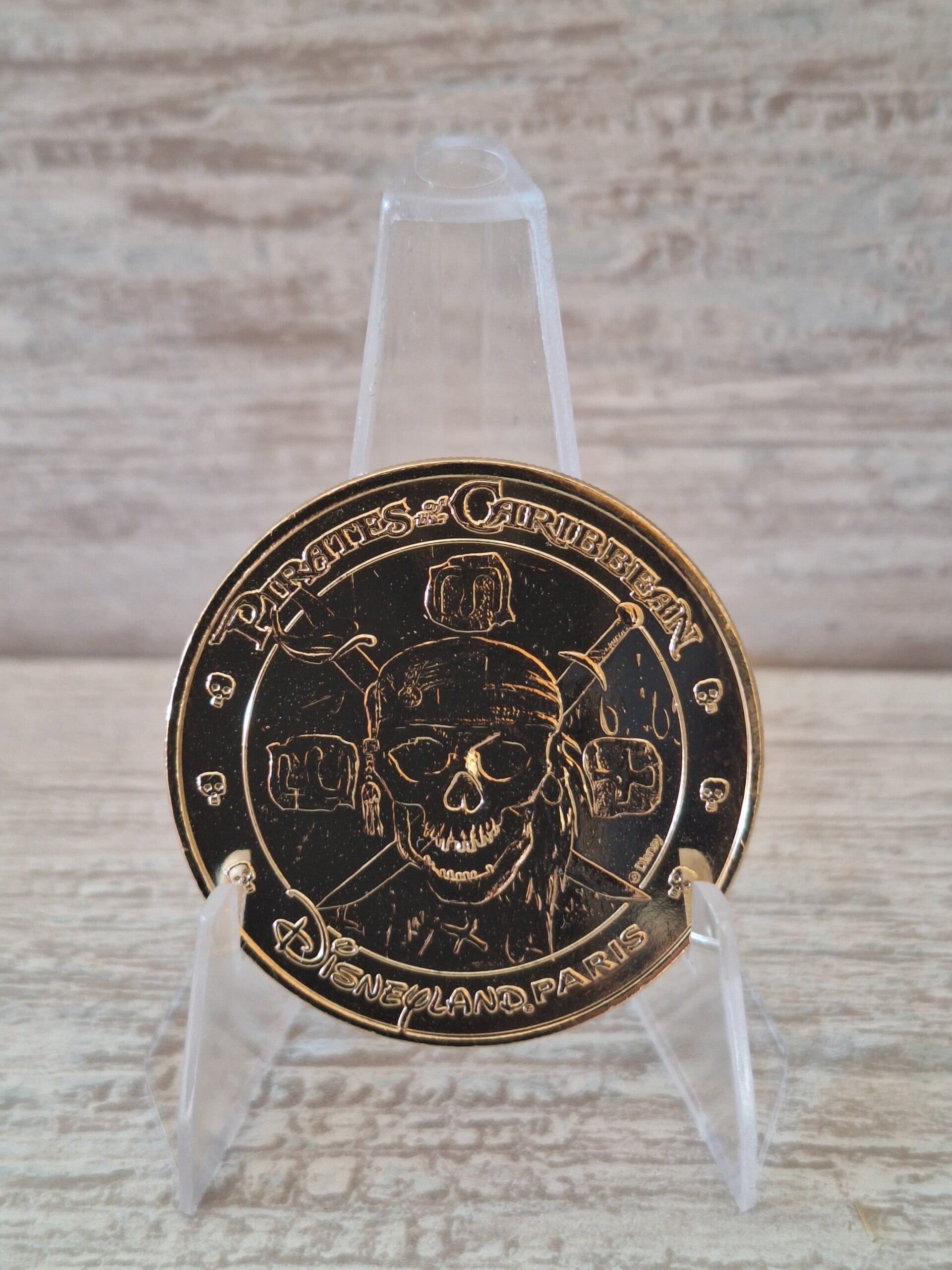 MONNAIE DE PARIS DISNEYLAND " PIRATES DES CARAIBES 20ANS "