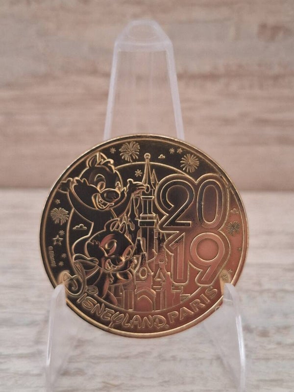 MONNAIE DE PARIS DISNEYLAND " TIC & TAC 2019 REVERS 2018 "