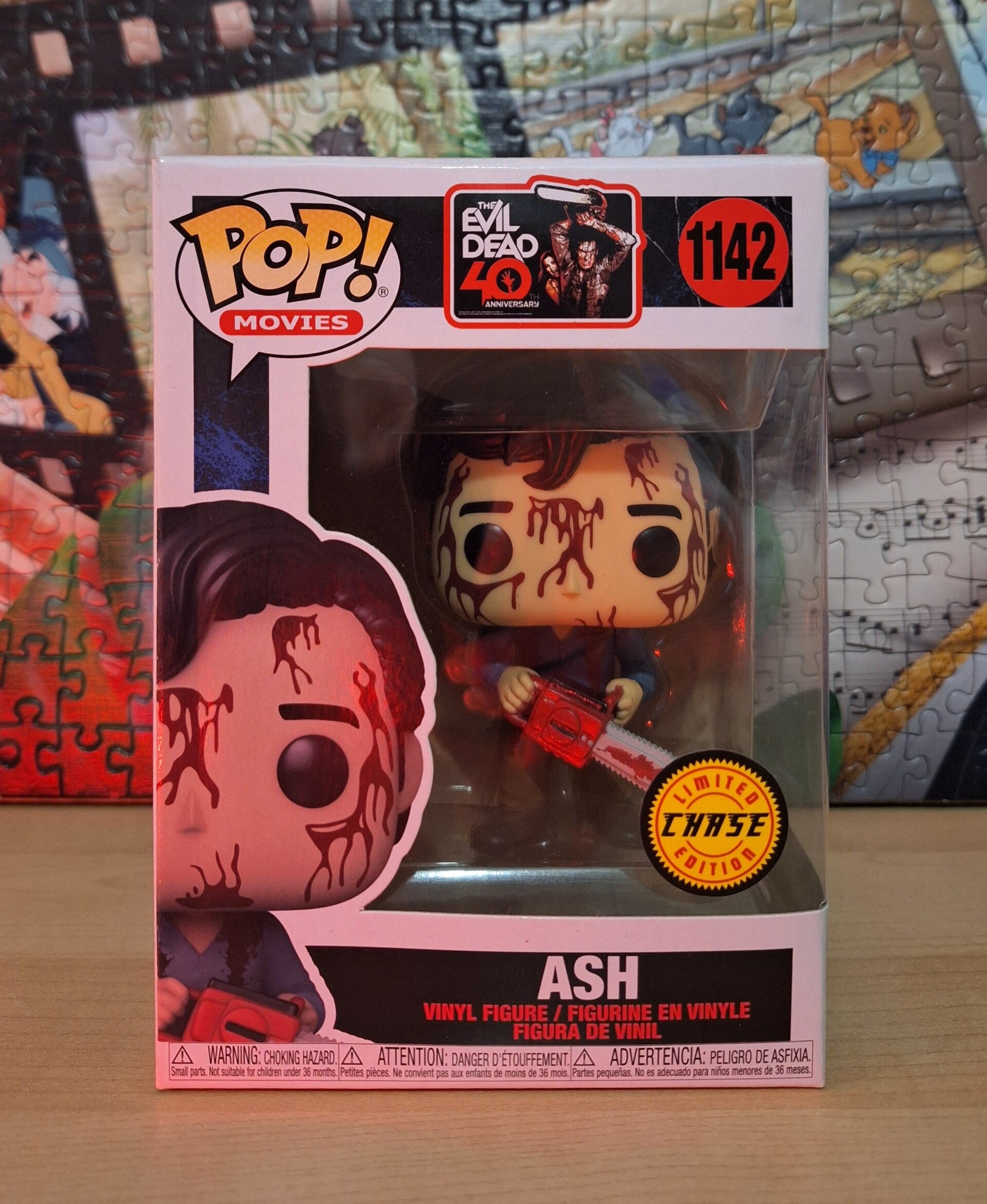 POP  "ASH" EVIL DEAD 40EME ANNIVERSAIRE .
