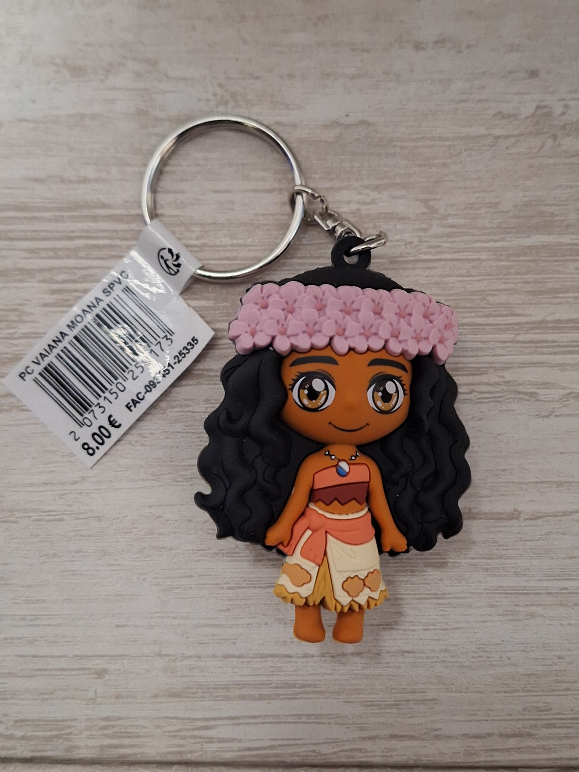 PORTE CLE PRINCESSE " VAIANA "