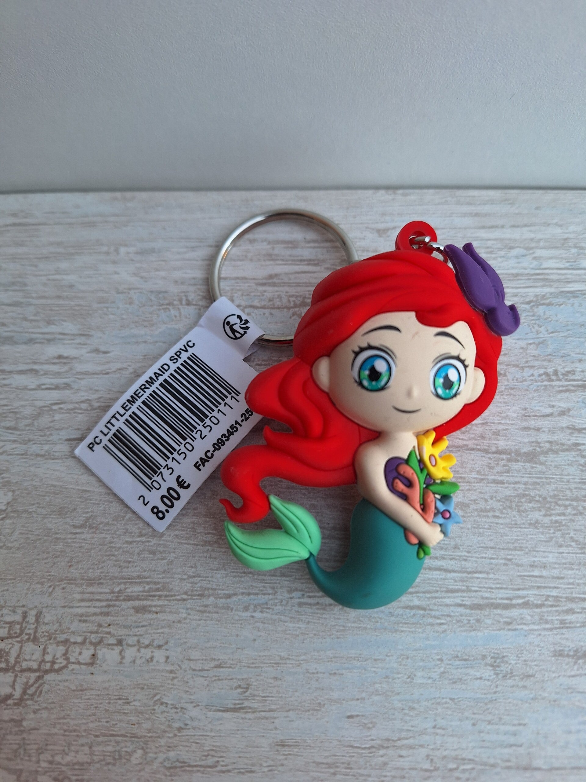 PORTE CLE PRINCESSE " ARIEL "