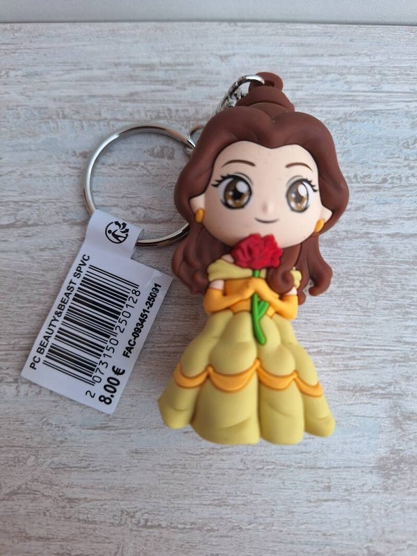 PORTE CLE PRINCESSE " BELLE "
