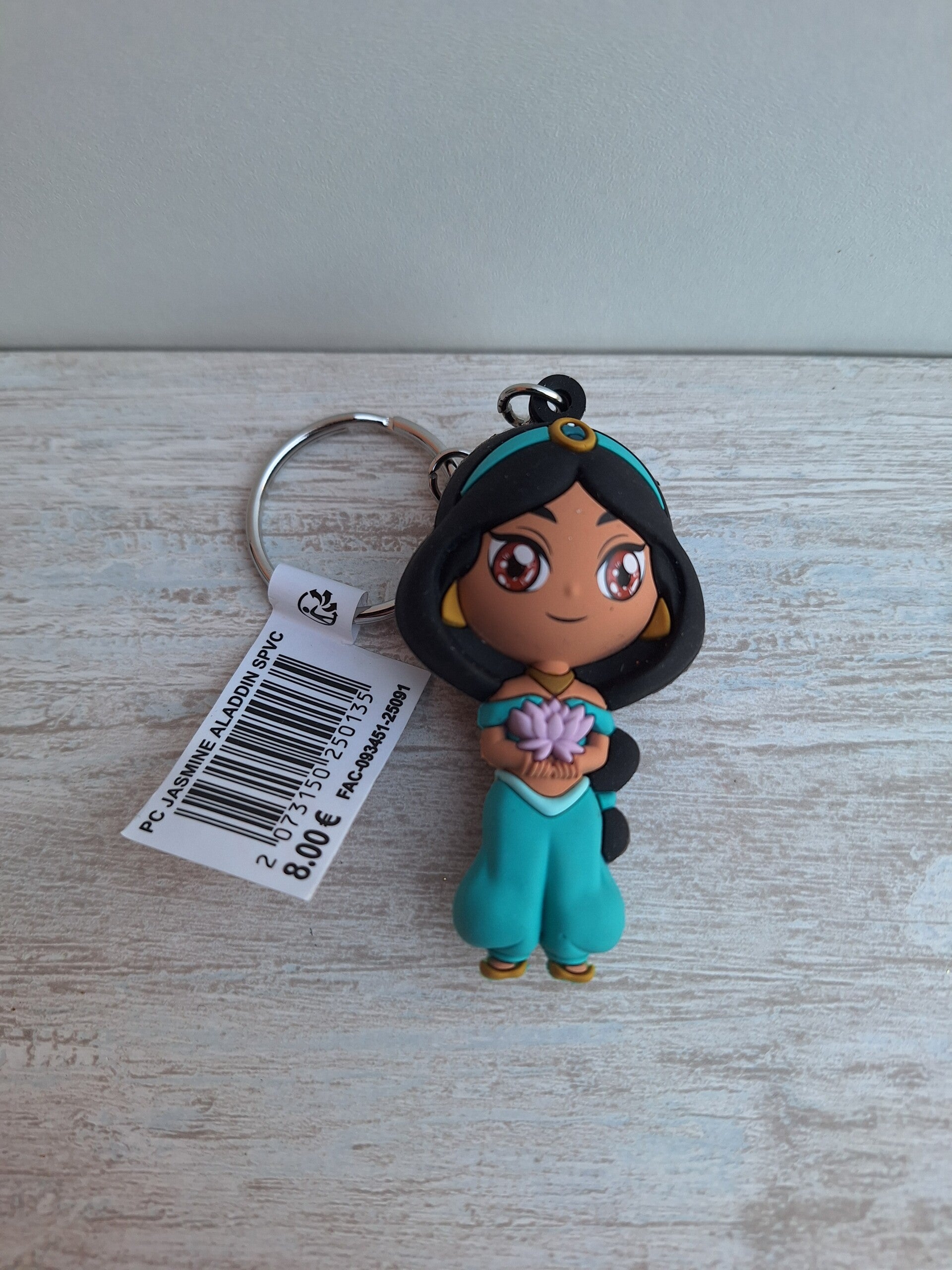 PORTE CLE "PRINCESSE JASMINE" de ALADDIN