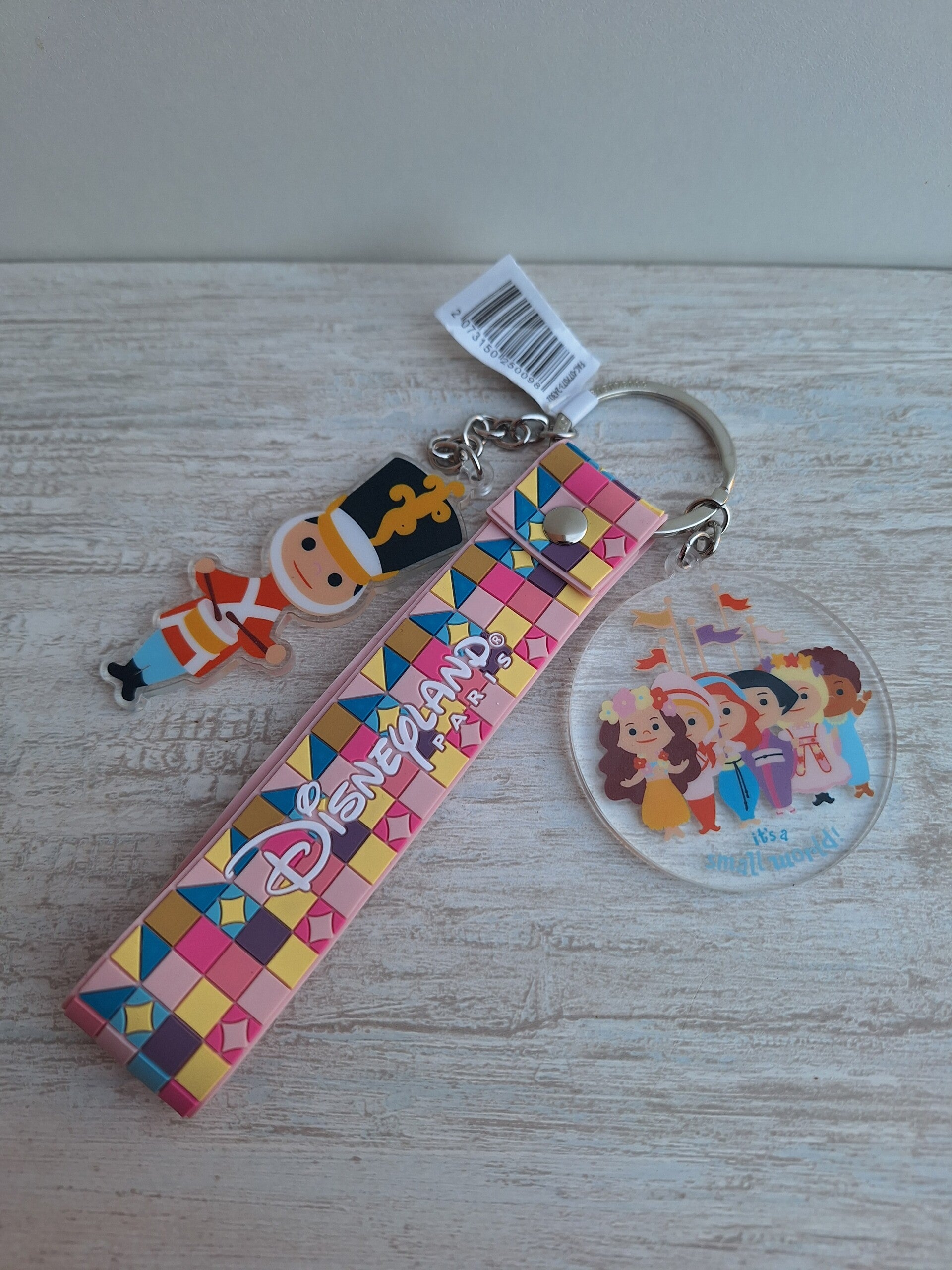 PORTE CLE " IT'S SMALL WORLD "