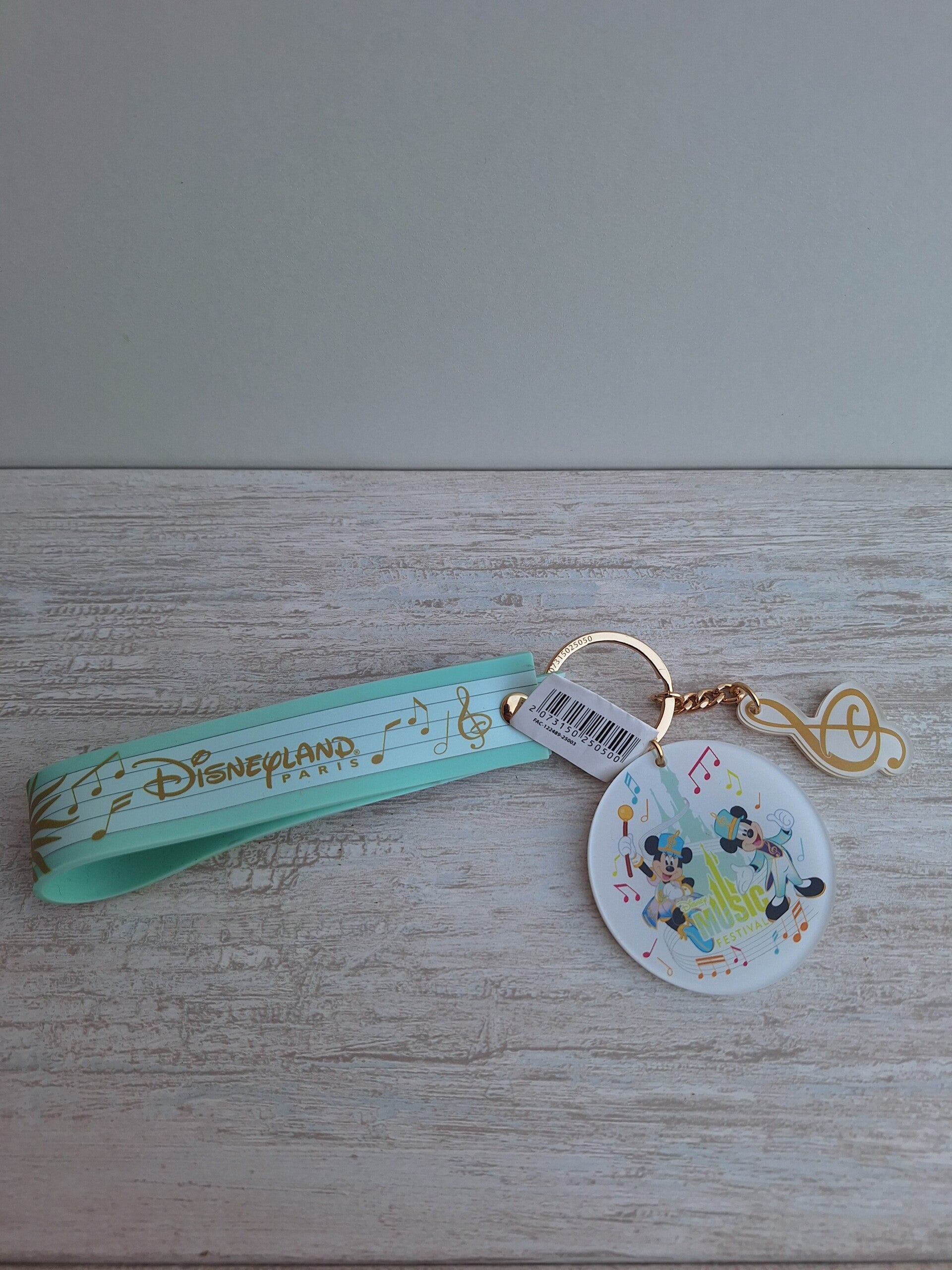 PORTE CLE DISNEY " VIVA LA MUSIQUE "