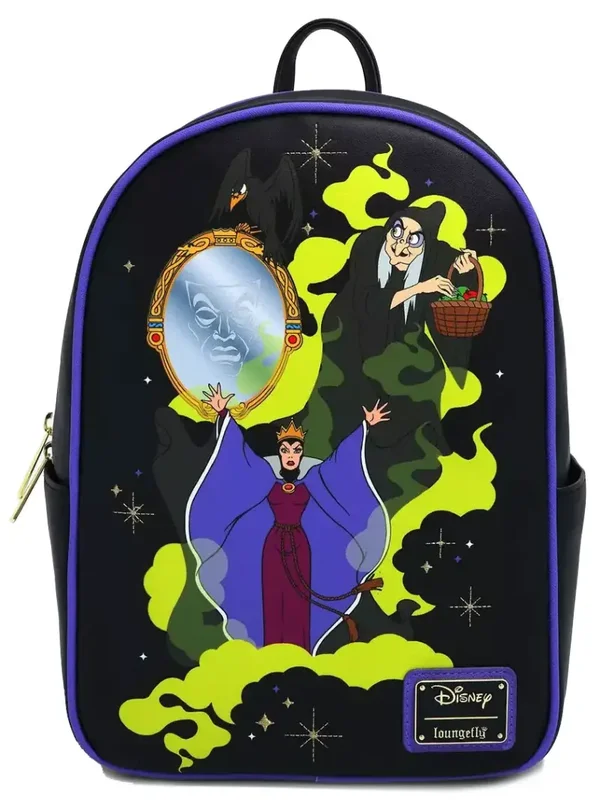 Sac à dos LOUNGEFLY - LES VILAINS  "LA MECHANTE REINE DE BLANCHE NEIGE"