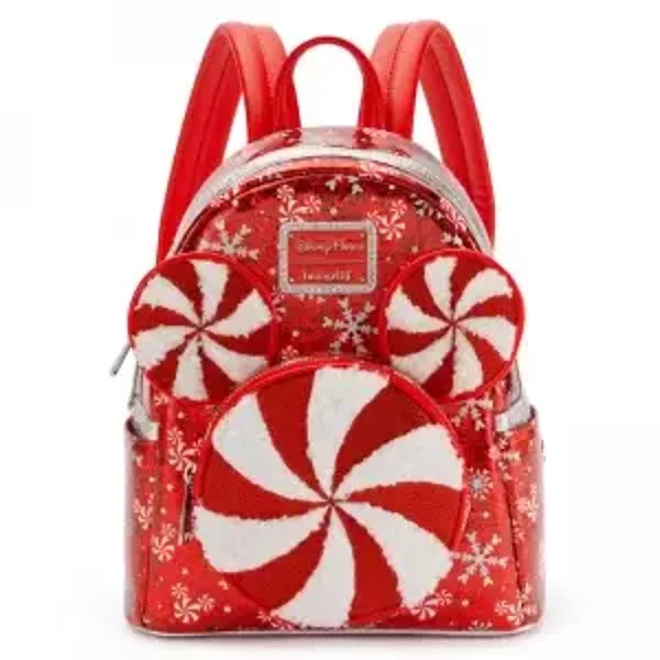 Sac à dos Loungefly -" HOLIDAY CHRISTMAS PEPPERMINT SWIRL "