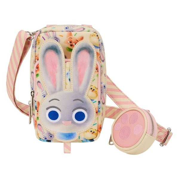 Sac à bandouilière LOUNGEFLY -  "ZOOTOPIE 2 CELL PHONE"
