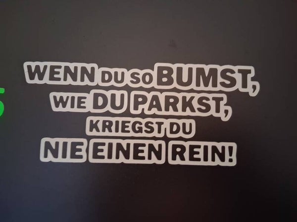 Scheiße Geparkt
