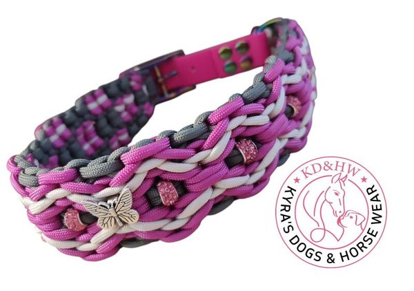Zelf uw paracord halsband samen stellen