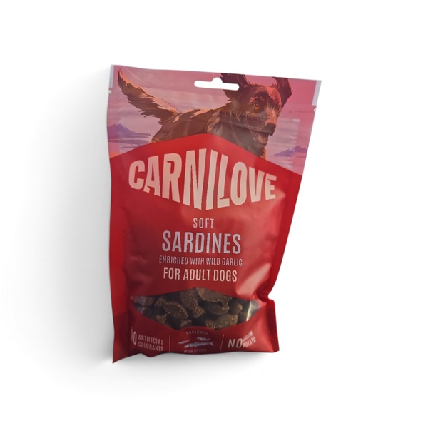 Carnilove: Soft Sardines enriched with wild garlic