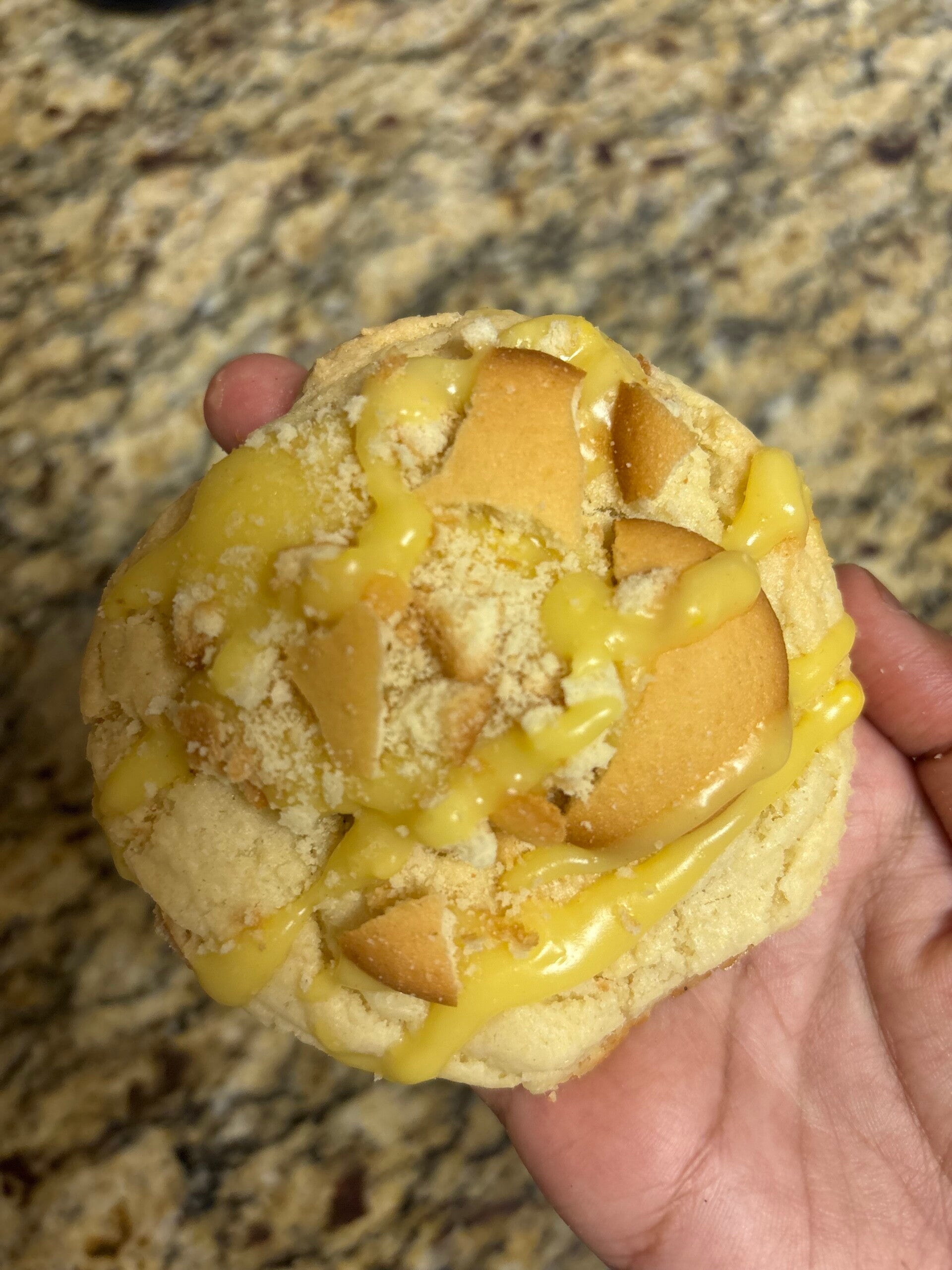 Banana pudding cookie