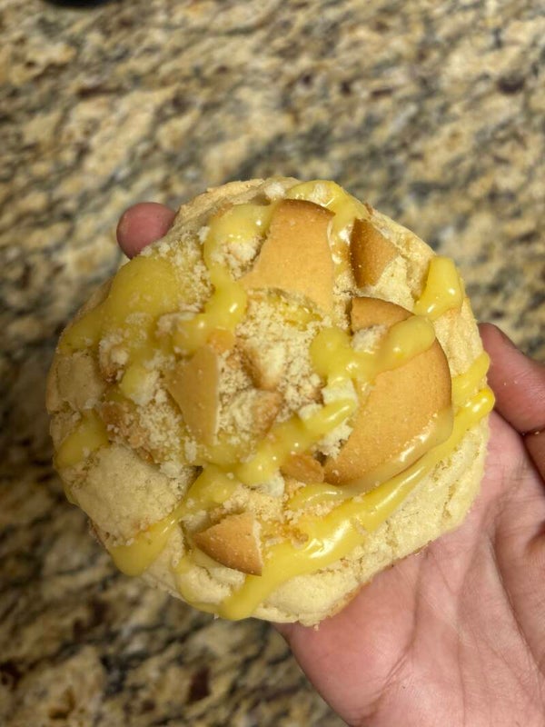 Banana pudding cookie