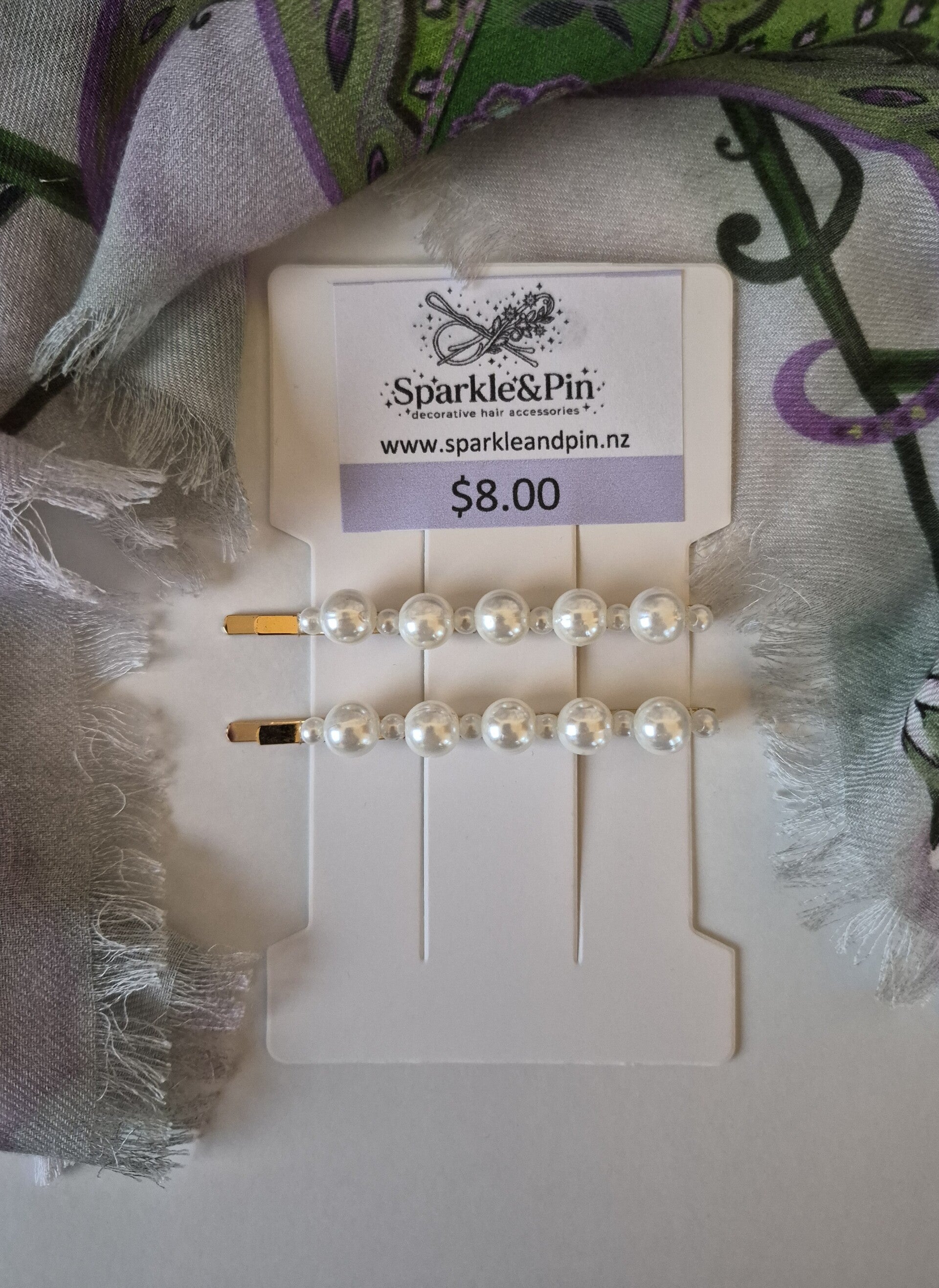 Pearl Hair Pins