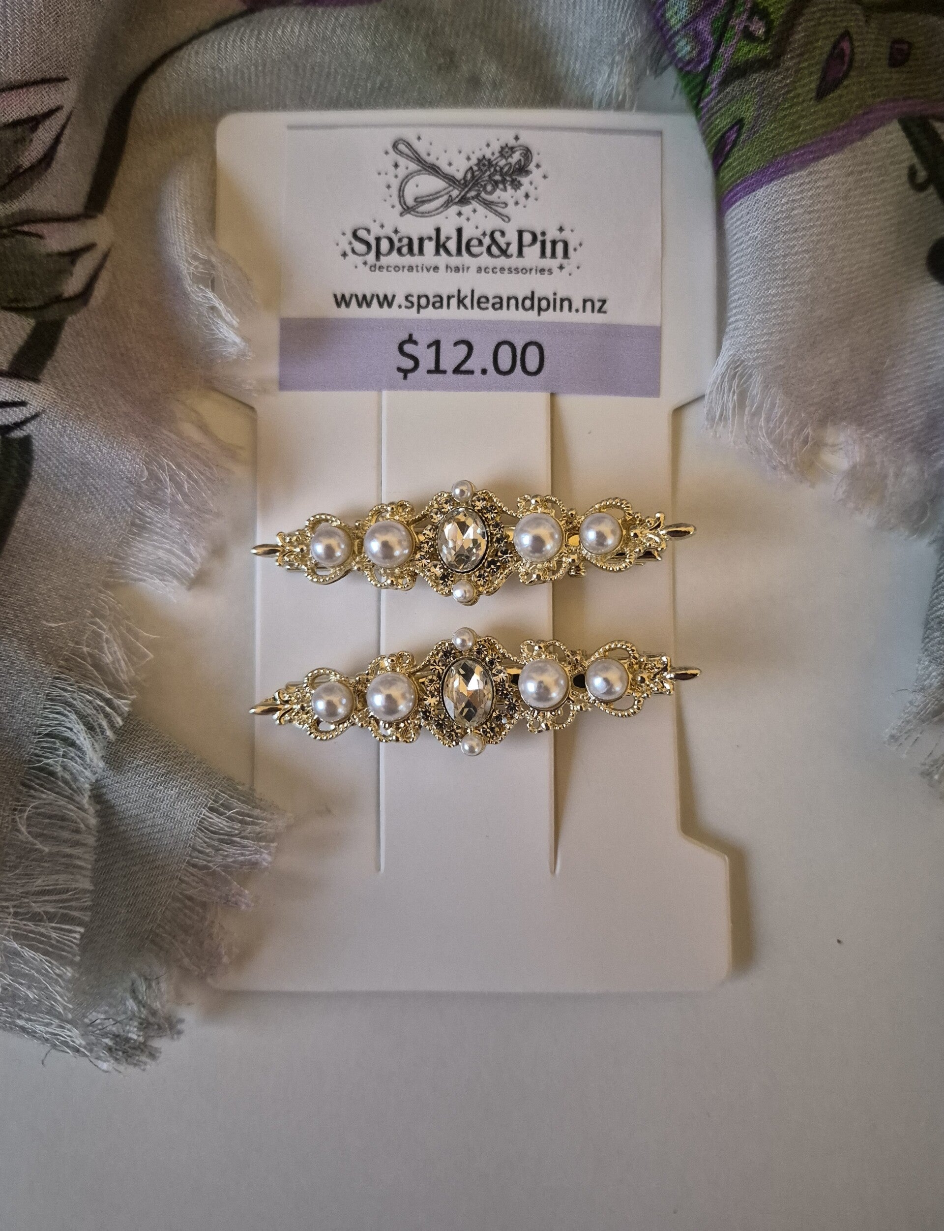 Vintage Style Claw Clips