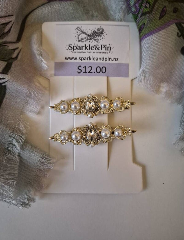 Vintage Style Claw Clips