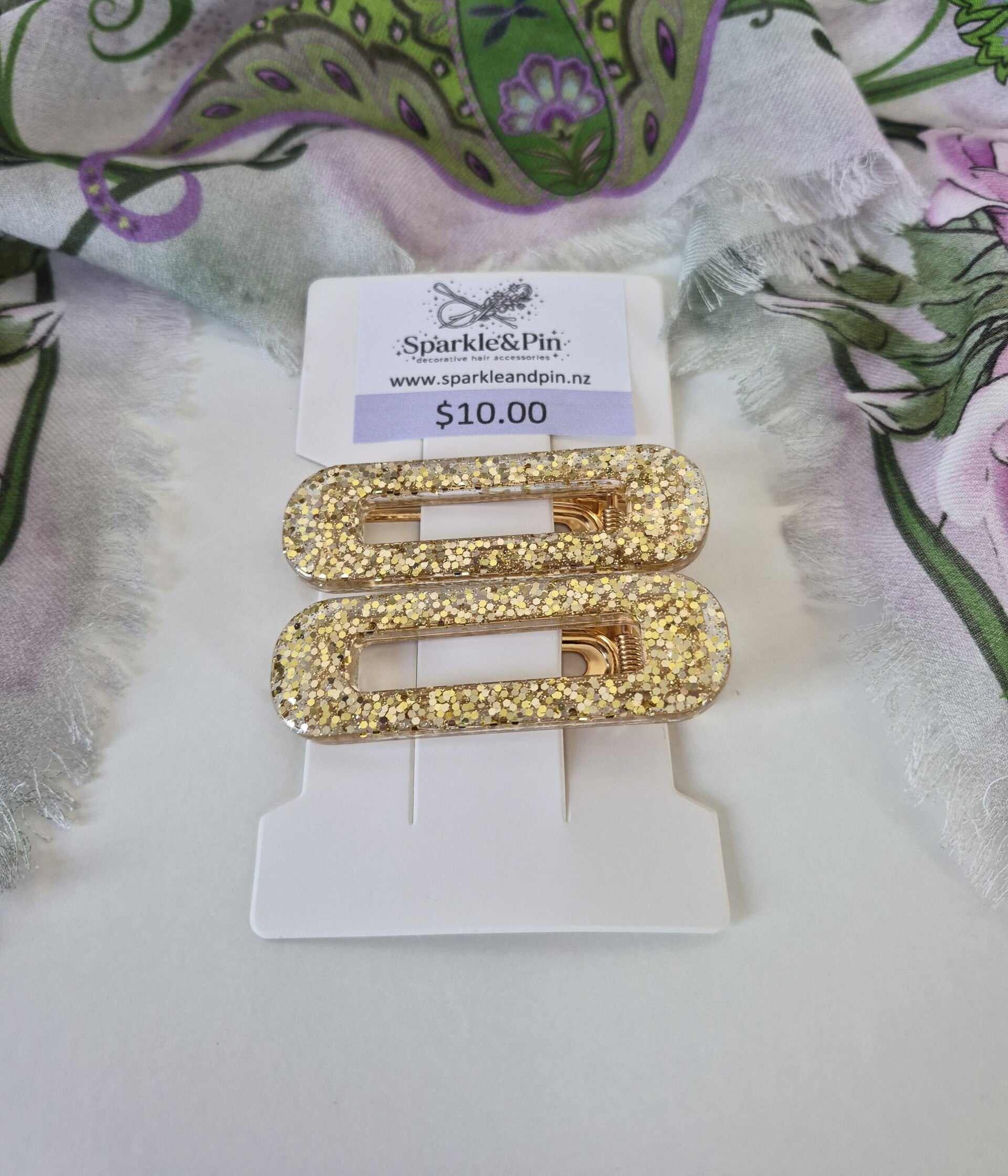 Full Sparkle Claw Clips