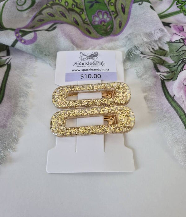 Full Sparkle Claw Clips