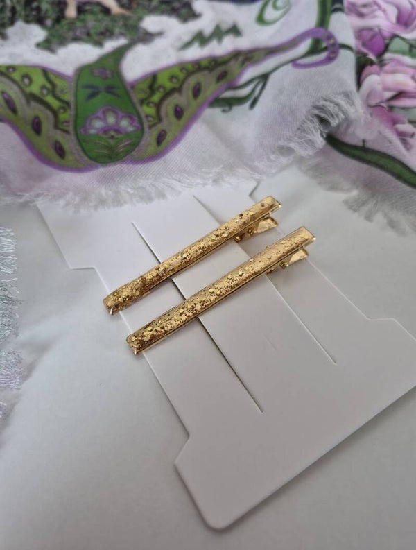 Sparkle Painted Claw Clip