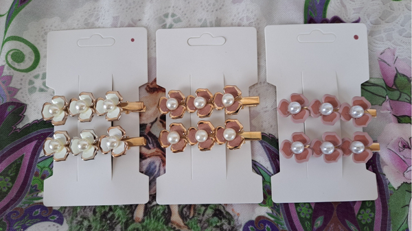Flower Claw Clips