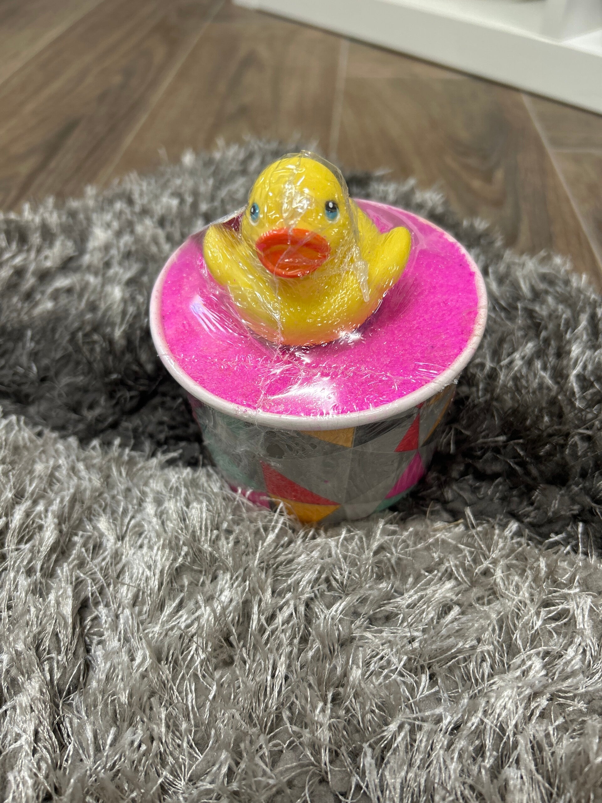 Duck bath bomb