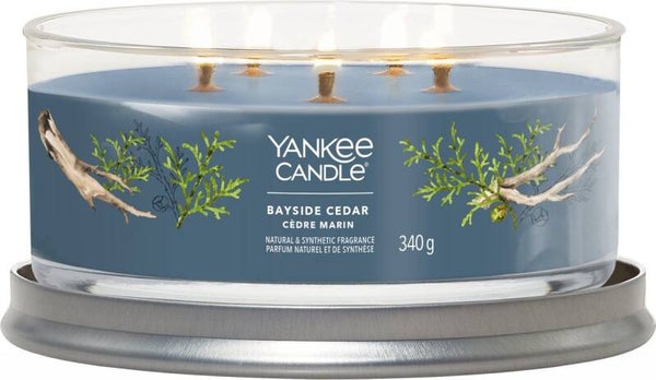 Yankee Candle Signature 5 Wick Tumbler Bayside Cedar