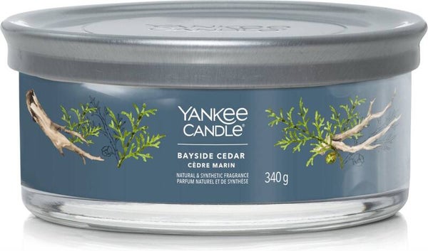 Yankee Candle Signature 5 Wick Tumbler Bayside Cedar