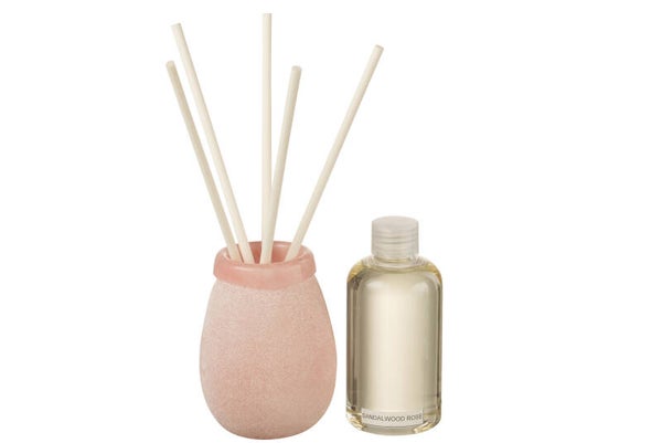 J-Line Geurolie Stokjes Capri 200Ml Lichtroze